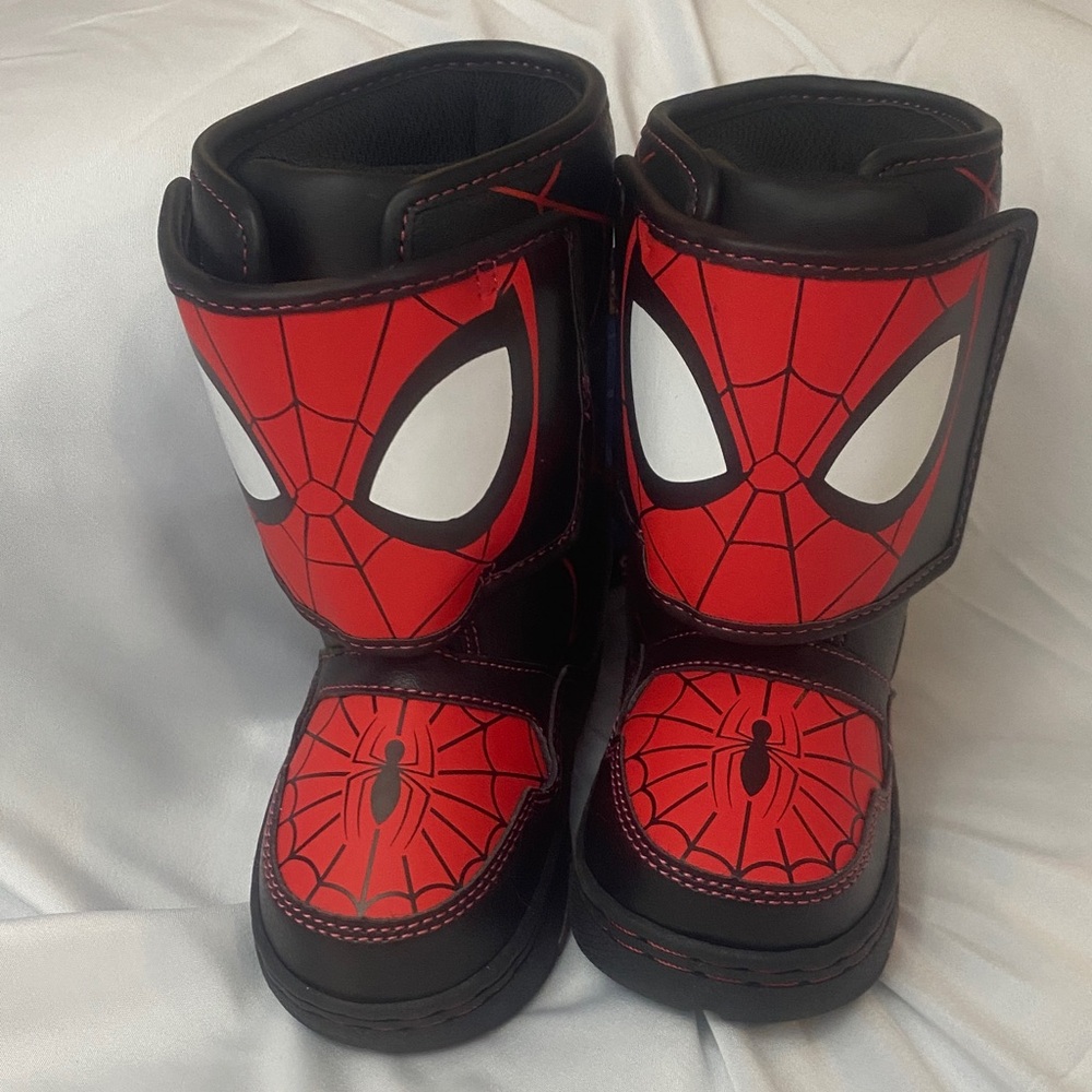 Marvel Kids Spider-Man Boots - Red and Black